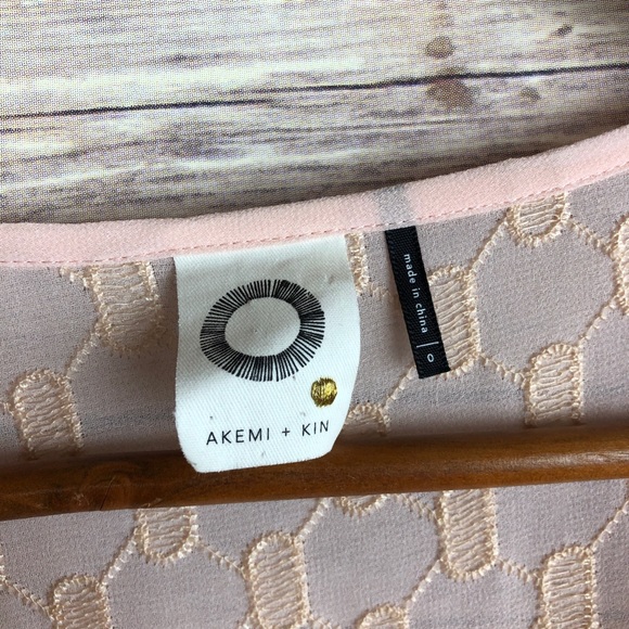 Akemi + Kin | Brooke Flutter Sleeve Eyelet Dress 0 - Picture 5 of 8